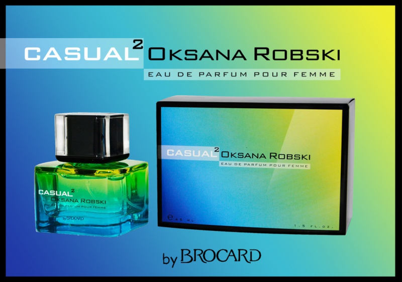 Туалетная вода Oksana Robski Casual2 от российского бренда Brocard.